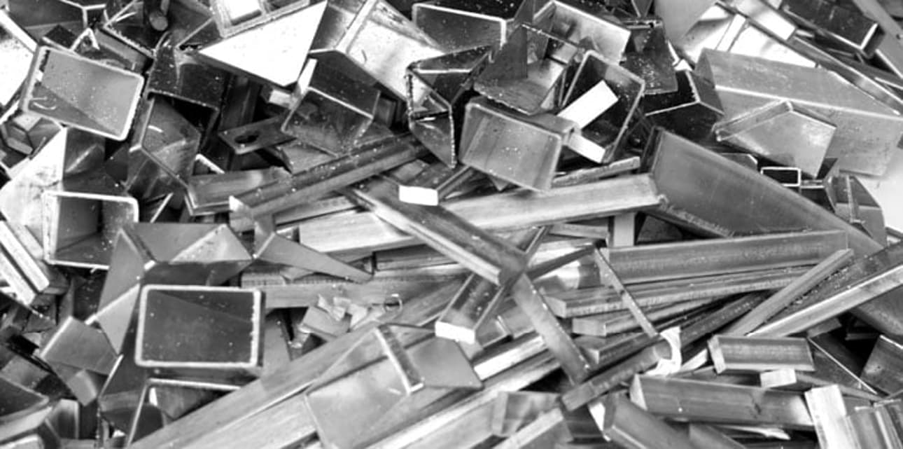 Bunke af aluminium