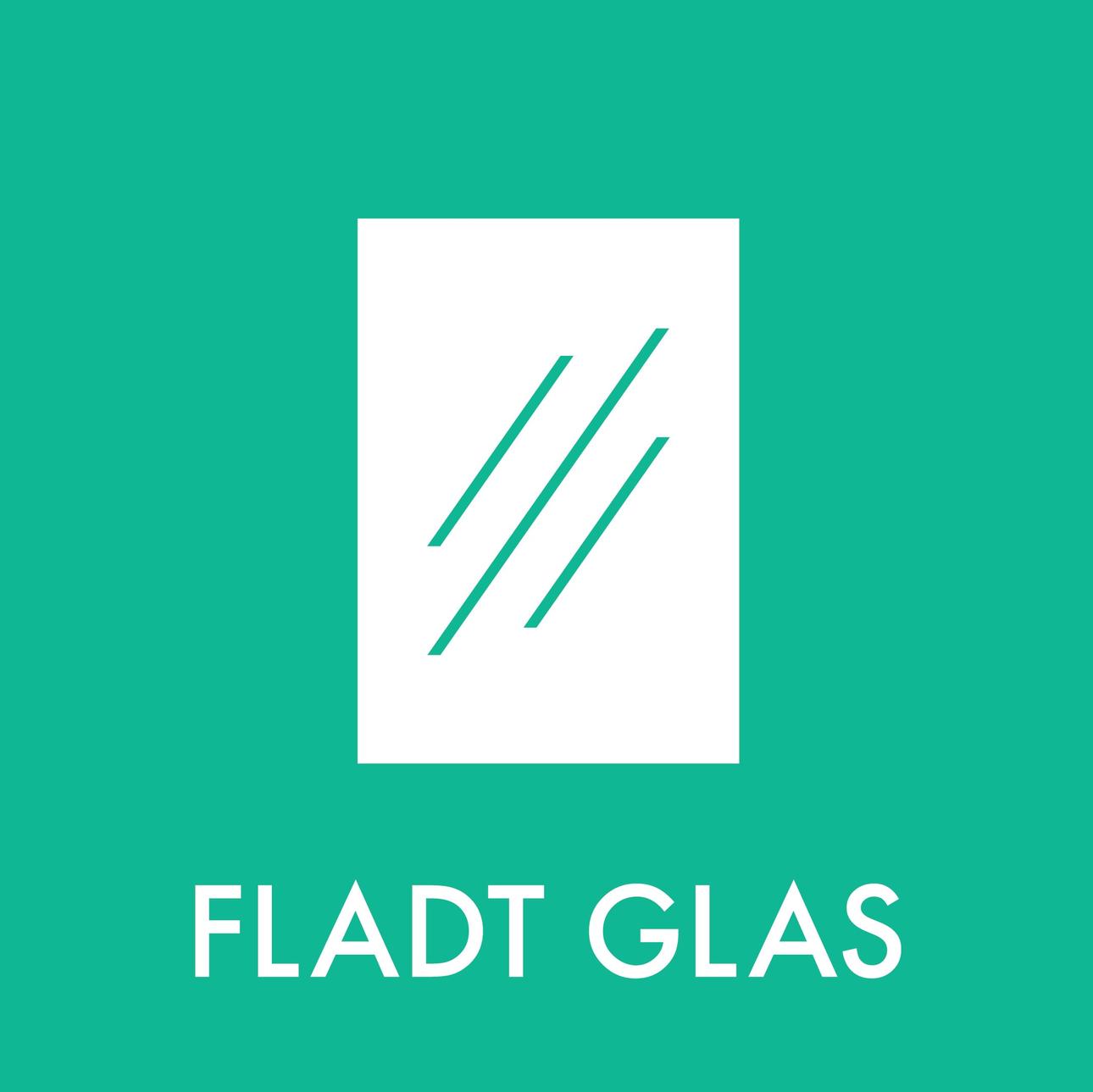 Fladt glas piktogram