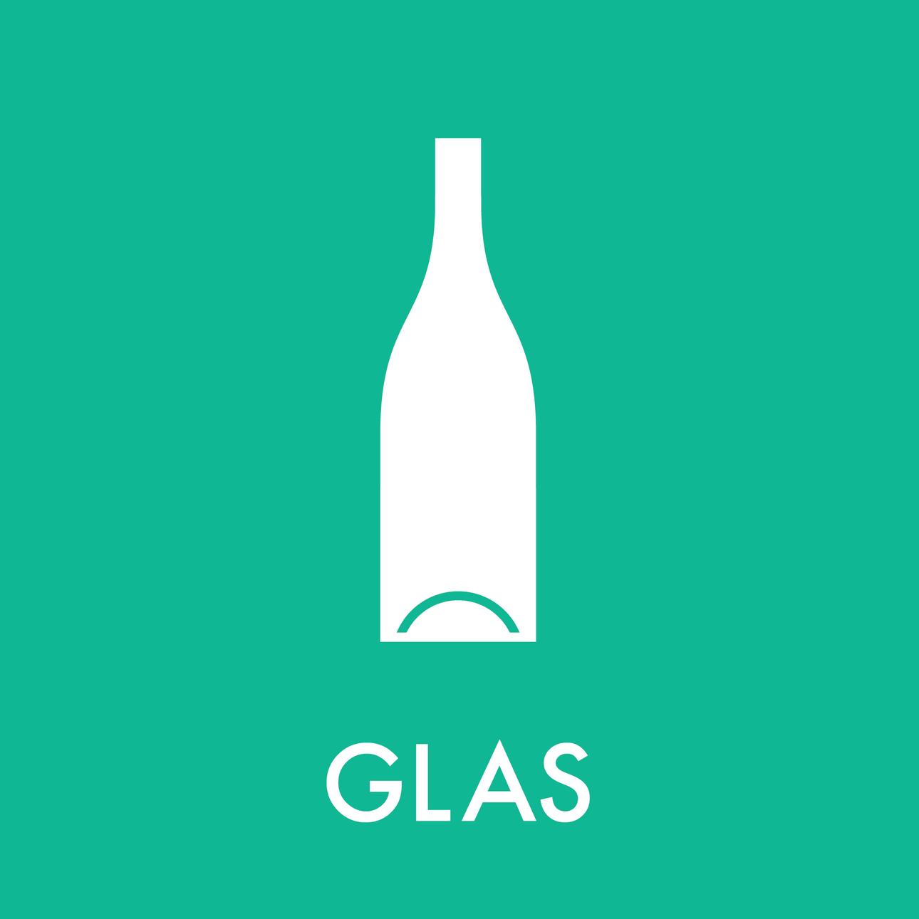 Glas piktogram