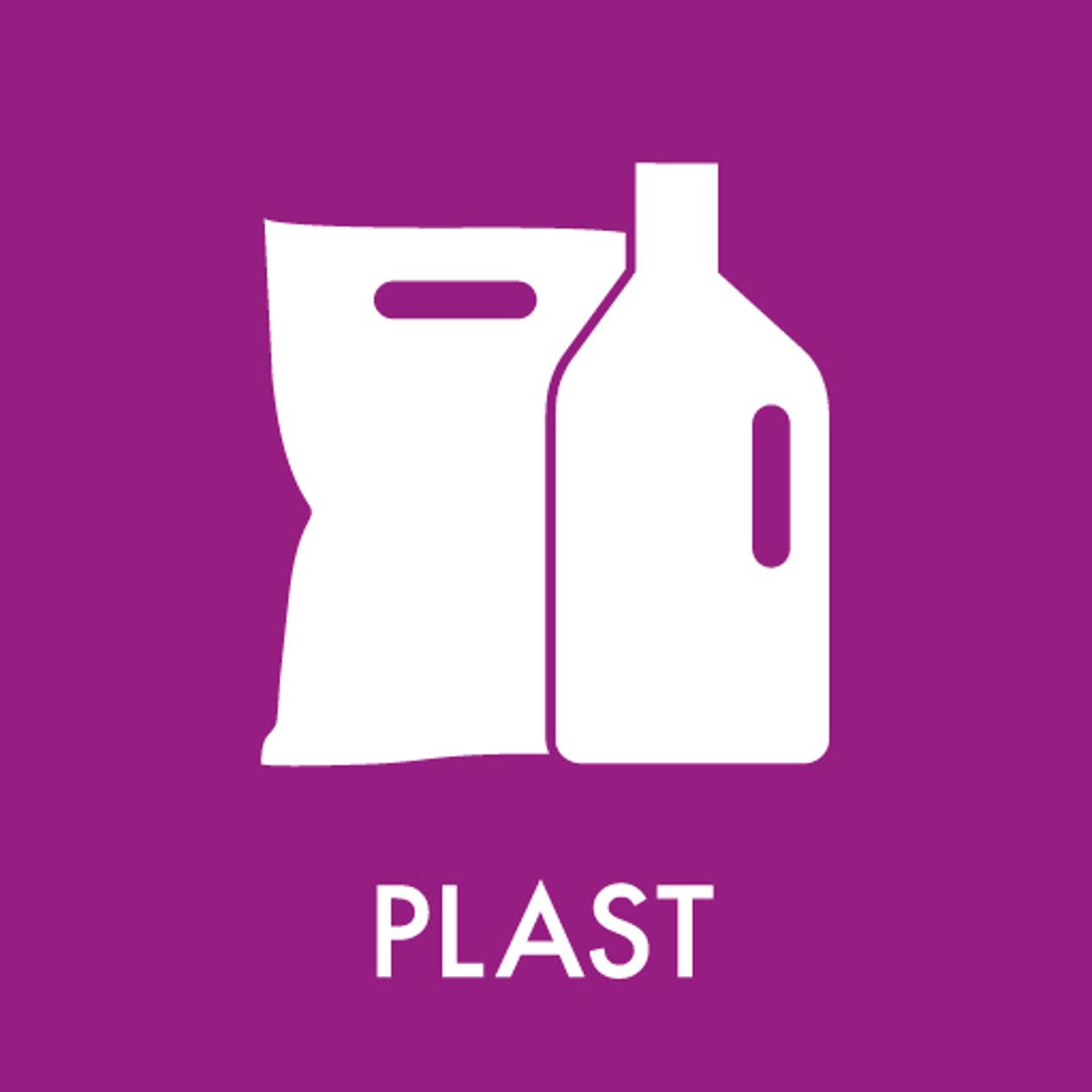 Plast piktogram