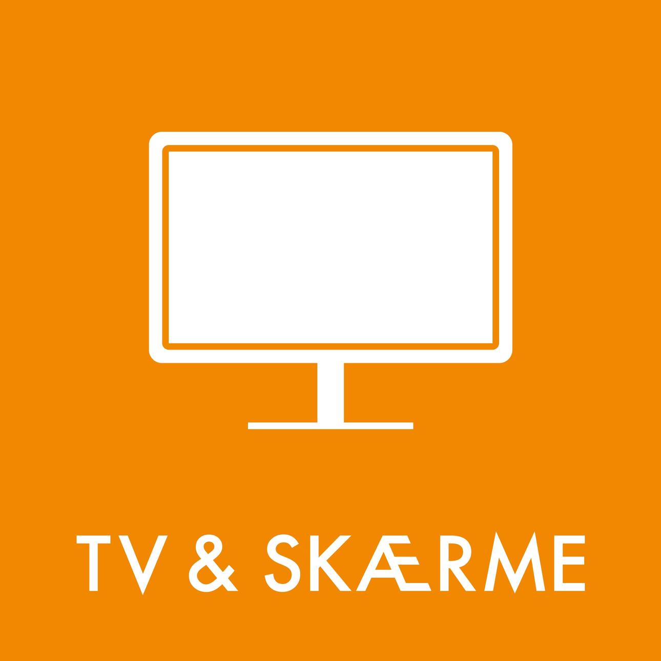 TV & skærme piktogram