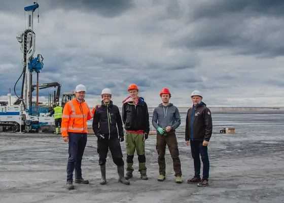 Olieskiferaske projekt Projektgruppe OSA projekt