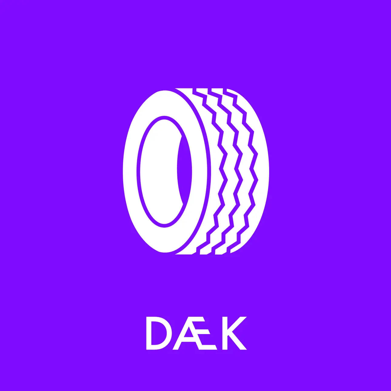 Dæk piktogram Dæk piktogram