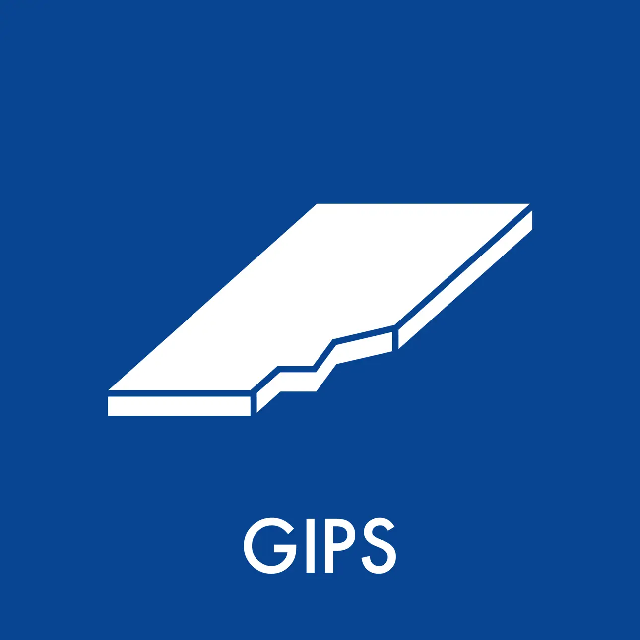 Gips piktogram Gips piktogram