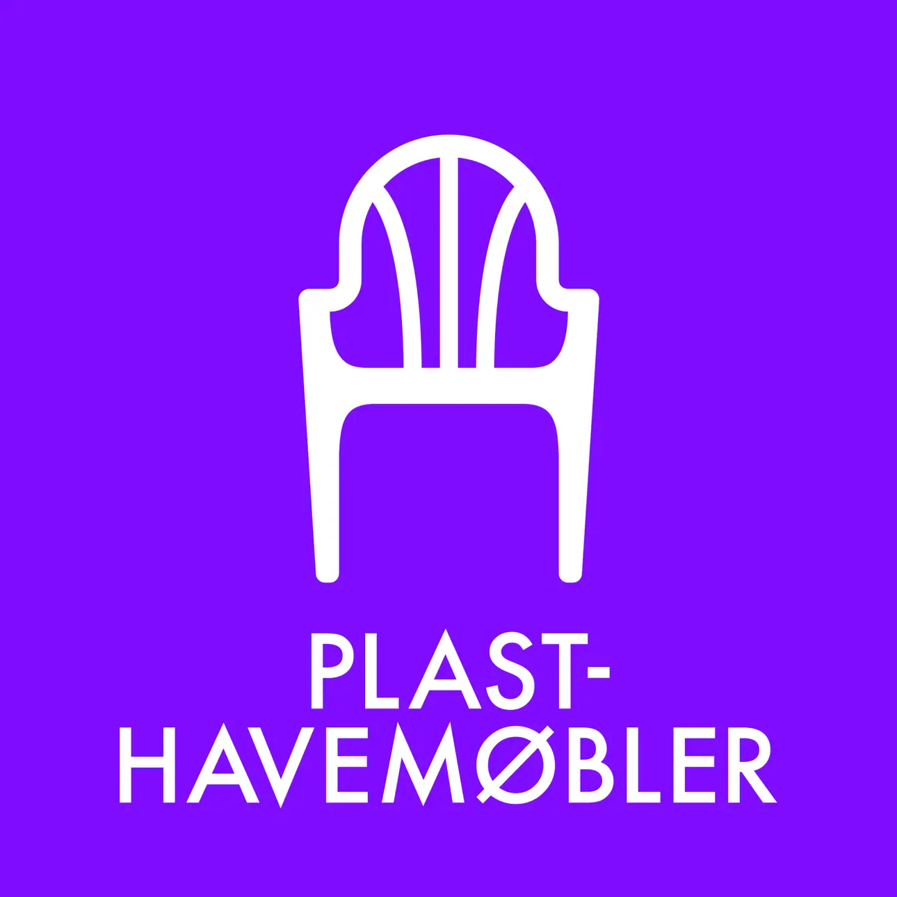 Plast havemøbler piktogram Plast havemøbler piktogram