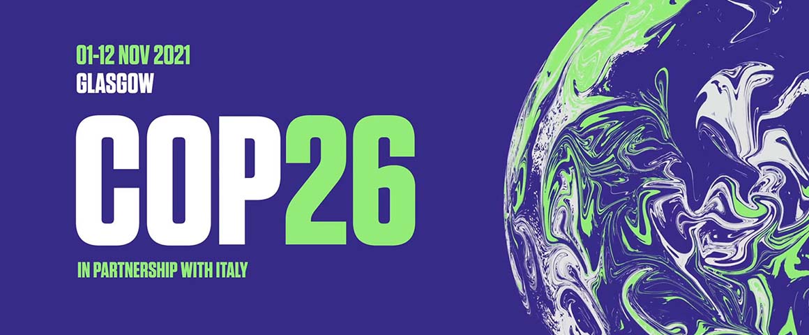 COP26 banner